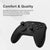 Mobapad N1 HD Nintendo Switch Pro Controller – Liquid Silicone Buttons, Hall Effect Joysticks, and ALPS HD Vibration, PC Gaming Controller